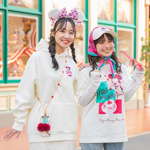 Tokyo Disney Resort Valentine 2026 Minnie Mouse Tshirt - Sweet and Loving with the Cherry on top Collection