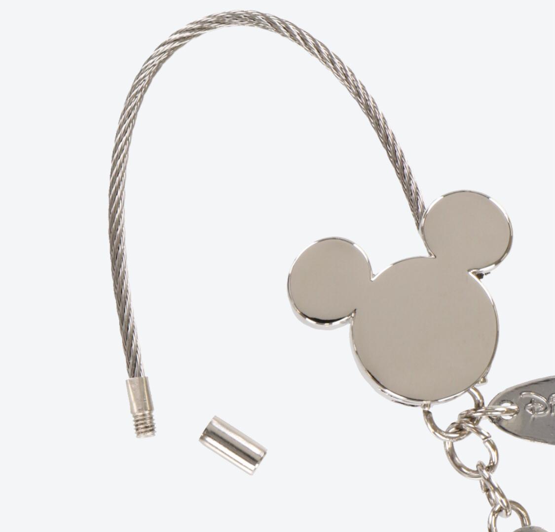 TDR - Donald Daisy Stain Glass Keychain