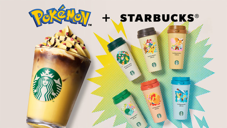 Pokémon + STARBUCKS — The Official Japan Collaboration Now at LEALEA MART