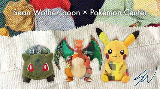 Sean Wotherspoon × Pokémon Center — A Vintage-Inspired Plush Collab Now at LEALEA MART