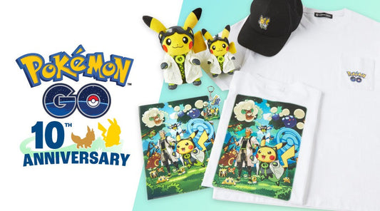 Pokémon GO 10th Anniversary Professor Willow Assistant Pikachu Plush Official Pokémon Center LEALEA MART