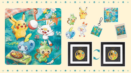 Pokémon Timeless Adventure Galar 30th Anniversary Pikachu Grookey Scorbunny Sobble Official Pokémon Center LEALEA MART