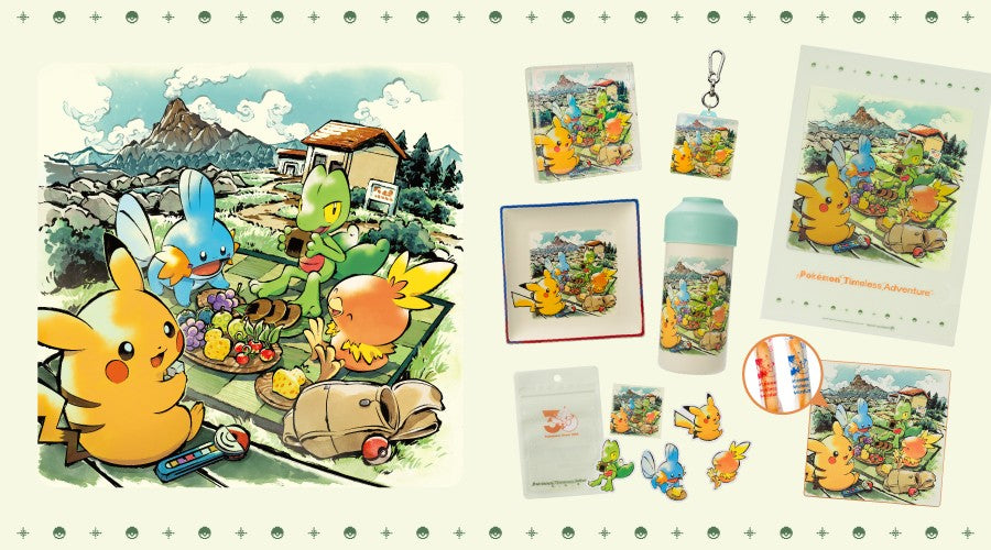 Pokémon Timeless Adventure Collection - Picnic in Hoenn: 30th Anniversary Merch Guide