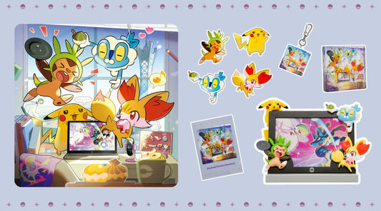 Pokémon Timeless Adventure Kalos 30th Anniversary Chespin Fennekin Froakie Official Pokémon Center LEALEA MART