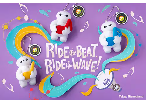 Ride the Beat! The Tokyo Disney "Summer Cool-Off" Baymax Collection 🔴🎶
