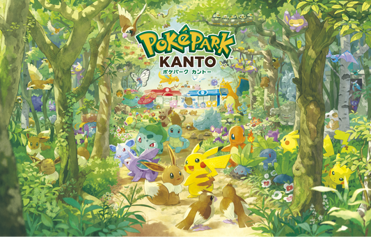 LEALEA MART is visiting PokePark Kanto. Join our exclusive ad-hoc pick-up service to get limited edition Pokémon merchandise from Sedge Town.