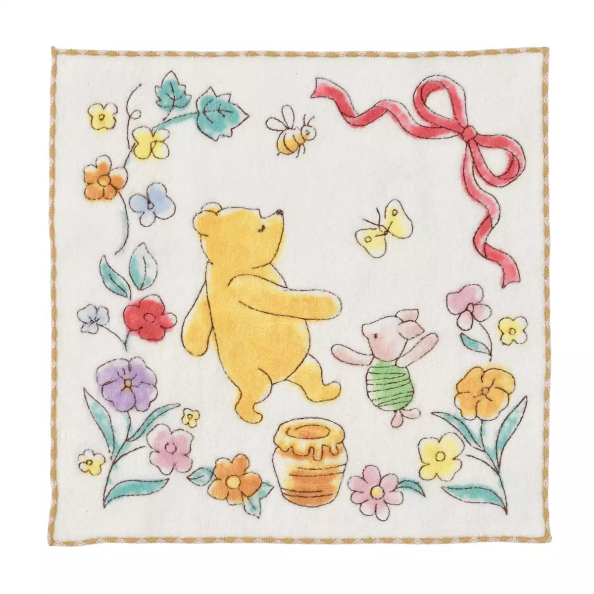 Pooh and Piglet Mini Towel 100 Years of Winnie the Pooh | Disney Store Japan