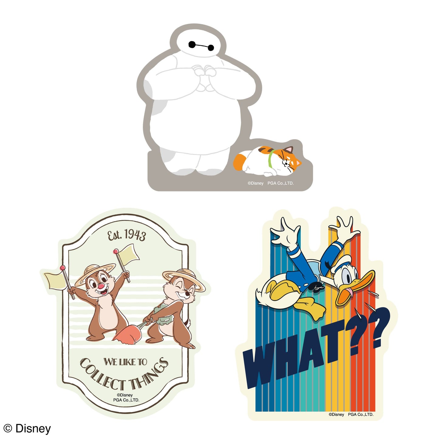 Japan Disney THE MARKET 2026 - Sticker set