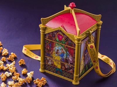 TDR - Beauty and the Beast light-up popcorn bucket