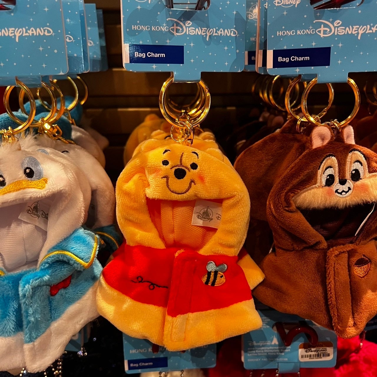 HKDL - Pooh keychain