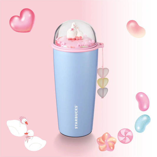 Hong Kong Starbucks - 2026 - 16OZ JELLY COLLECTORS DUCKIES STAINLESS STEEL TUMBLER
