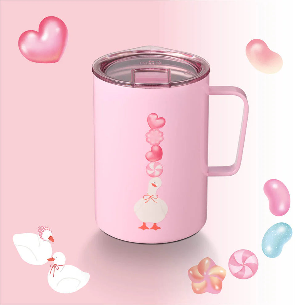 Hong Kong Starbucks - 2026 - 16OZ JELLY COLLECTOR CALL DUCK STAINLESS STEEL MUG
