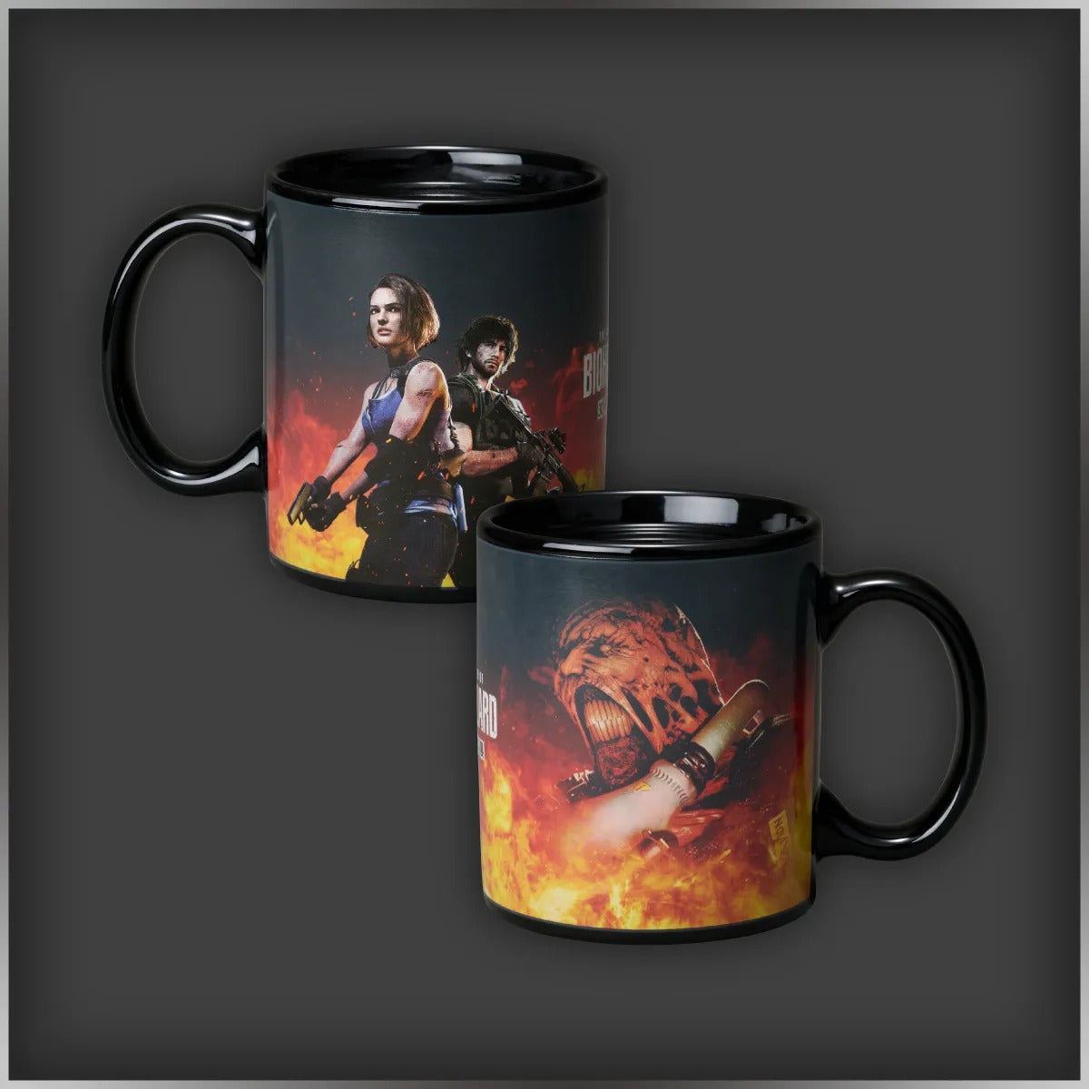 Nemesis Heat-Changing Mug | The World of Resident Evil 30th Anniversary Exhibition