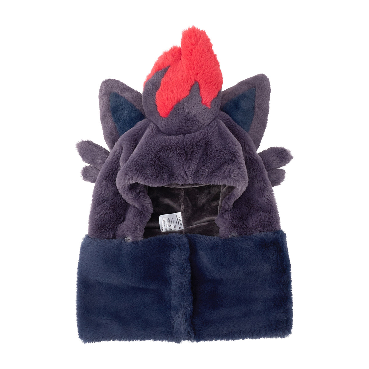 Zorua Zoroark Reversible Hooded Neck Warmer Pokémon Magic Hour Illusion! | Pokémon Center Japan