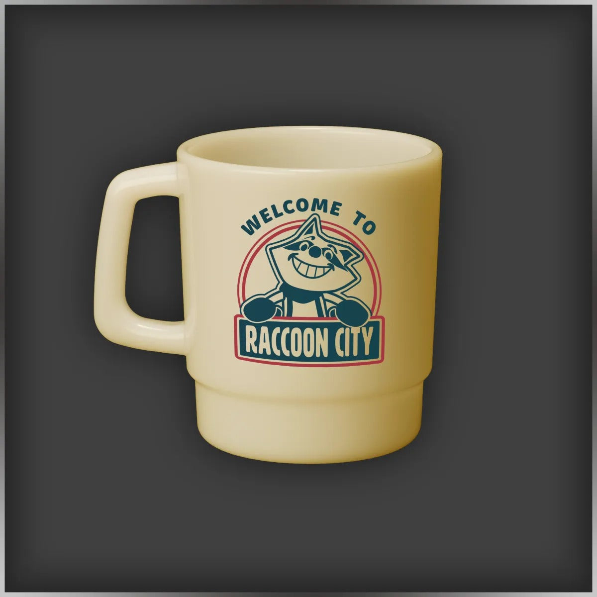 Mr. Raccoon Cup | The World of Resident Evil 30th Anniversary Exhibition