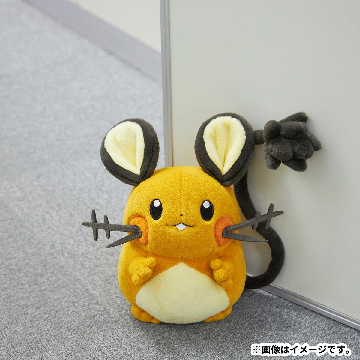 Dedenne 2.2kg Life-Sized Door Stopper Give Me Electricity! | Pokémon Center Japan