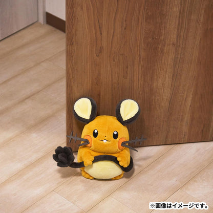 Dedenne 2.2kg Life-Sized Door Stopper Give Me Electricity! | Pokémon Center Japan