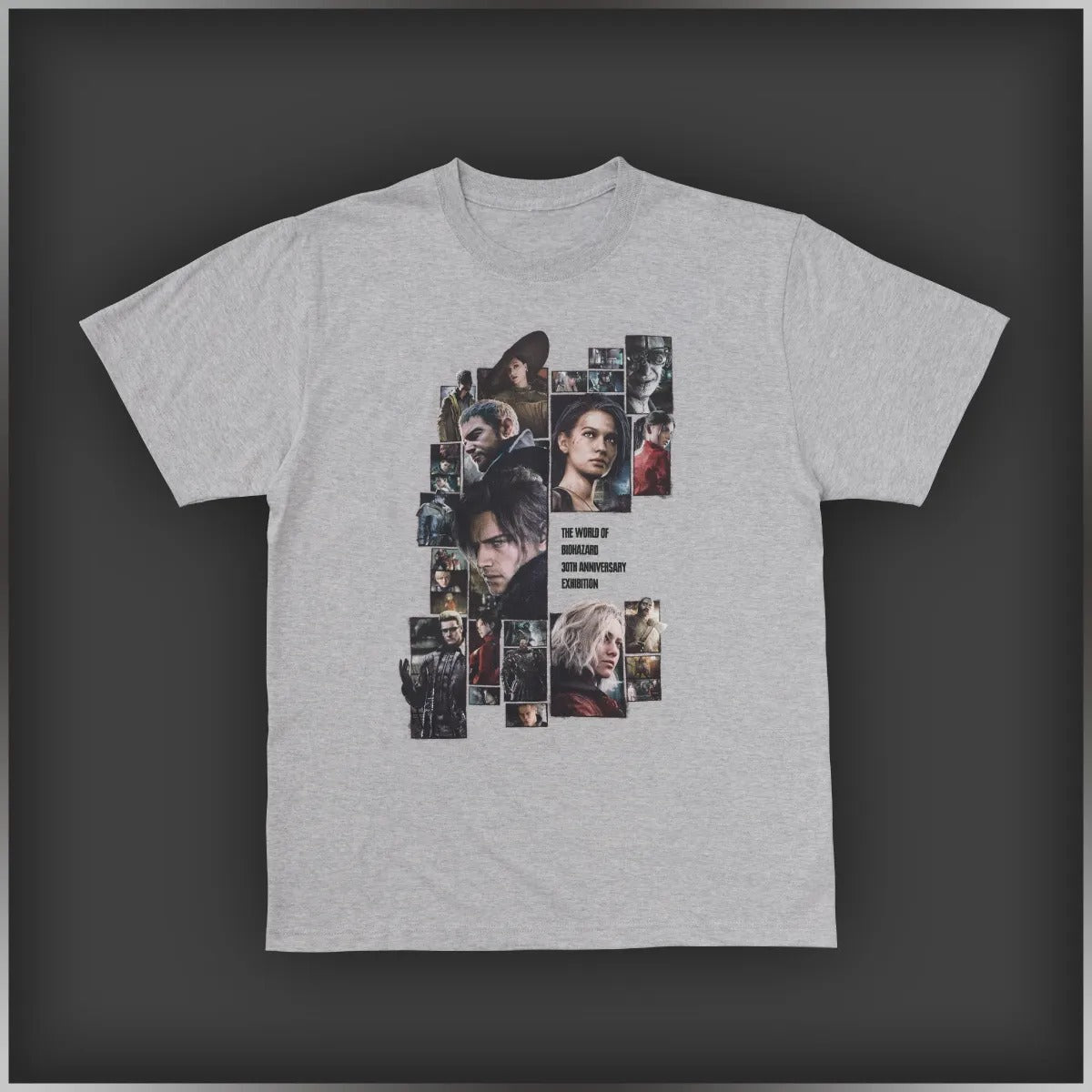 Exhibition Key Visual T-Shirt Gray | The World of Resident Evil 30th Anniversary Exhibition