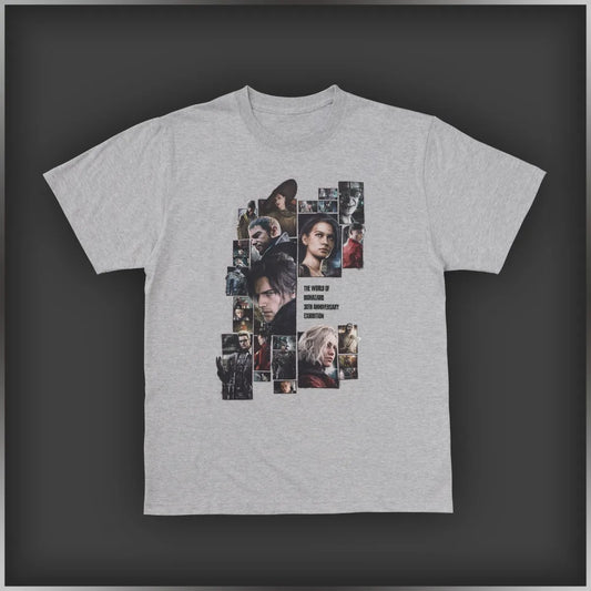Exhibition Key Visual T-Shirt Gray | The World of Resident Evil 30th Anniversary Exhibition