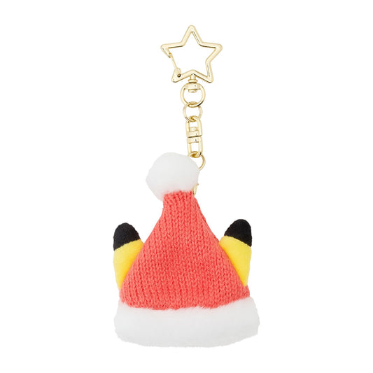 Pikachu Ears Santa Hat Keychain Christmas JunbiChu! | Pokemon Center Japan