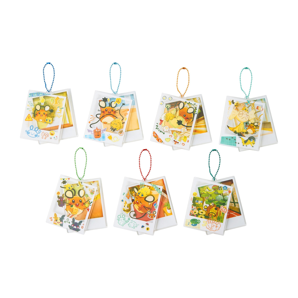 Two-Layer Acrylic Charm Collection Box Set Give Me Electricity! | Pokémon Center Japan