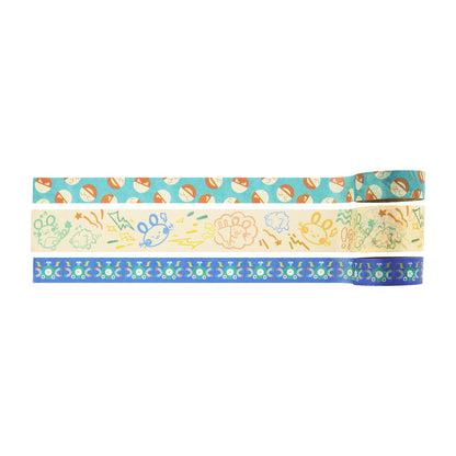 Masking Tape Set of Three Give Me Electricity! | Pokémon Center Japan