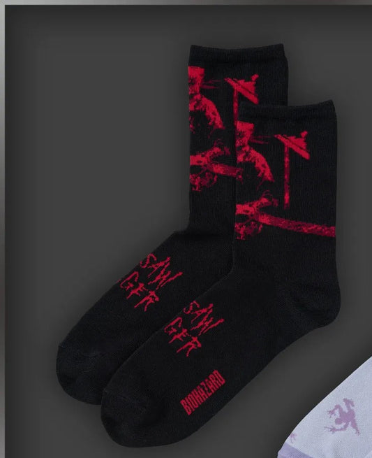 Socks Chainsaw Villager | The World of Resident Evil 30th Anniversary Exhibition