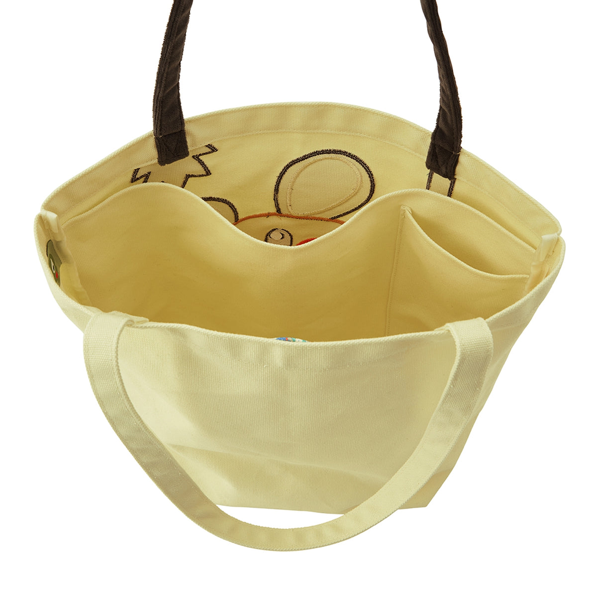 Dedenne and Joltik Tote Bag with a Flat Coin Purse Give Me Electricity! | Pokémon Center Japan