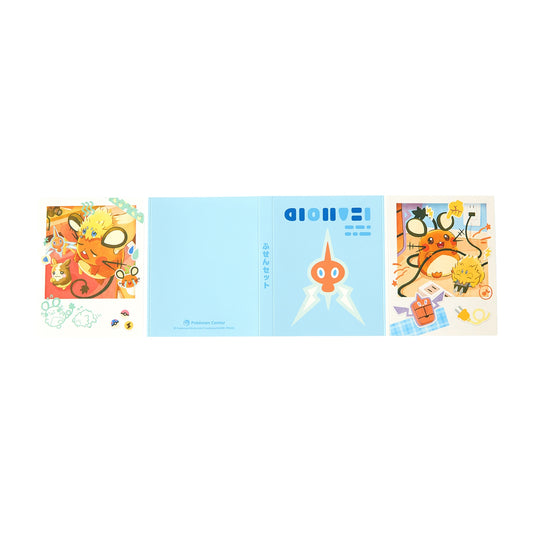 Rotom Catalog-Style Sticky Note Set Give Me Electricity! | Pokémon Center Japan