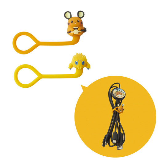 Dedenne and Joltik Cord Holder Set of 2 Give Me Electricity! | Pokémon Center Japan