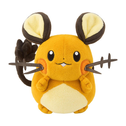 Dedenne 2.2kg Life-Sized Door Stopper Give Me Electricity! | Pokémon Center Japan