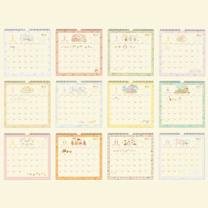 TDR - Duffy and friends 2024 Wall Calander