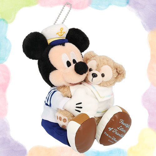 Tokyo DisneySea Limited Edition Duffy Plush KeyChain Mickey and Duffy - Heartfelt Letters of Friendship Collection 2026
