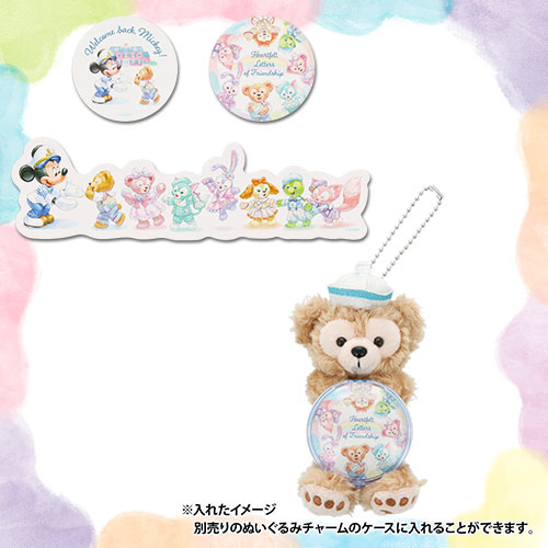 Tokyo DisneySea Limited Edition Duffy Postcard and Seal - Heartfelt Letters of Friendship Collection 2026