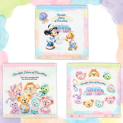 Tokyo DisneySea Limited Edition Duffy Mini Towel Set - Heartfelt Letters of Friendship Collection 2026