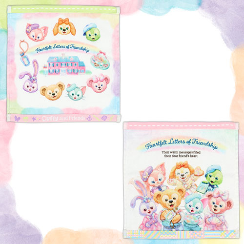 Tokyo DisneySea Limited Edition Duffy Mini Towel Set - Heartfelt Letters of Friendship Collection 2026