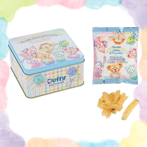 Tokyo DisneySea Limited Edition Duffy Potato Snack - Heartfelt Letters of Friendship Collection 2026