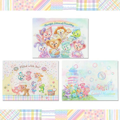 Tokyo DisneySea Limited Edition Duffy Clear Folder Set - Heartfelt Letters of Friendship Collection 2026