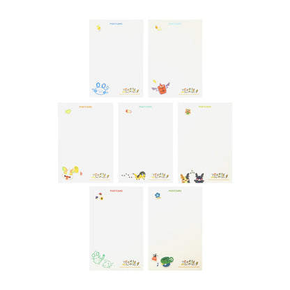 Postcard Set of Seven Give Me Electricity! | Pokémon Center Japan