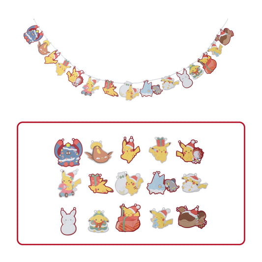Garland Christmas JunbiChu! | Pokemon Center Japan