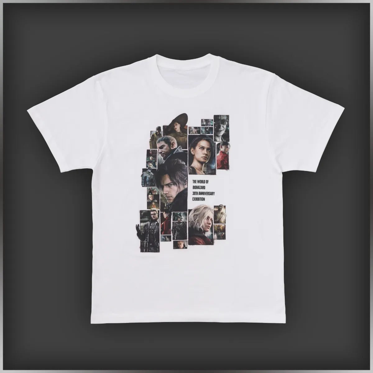 Exhibition Key Visual T-Shirt White | The World of Resident Evil 30th Anniversary Exhibition