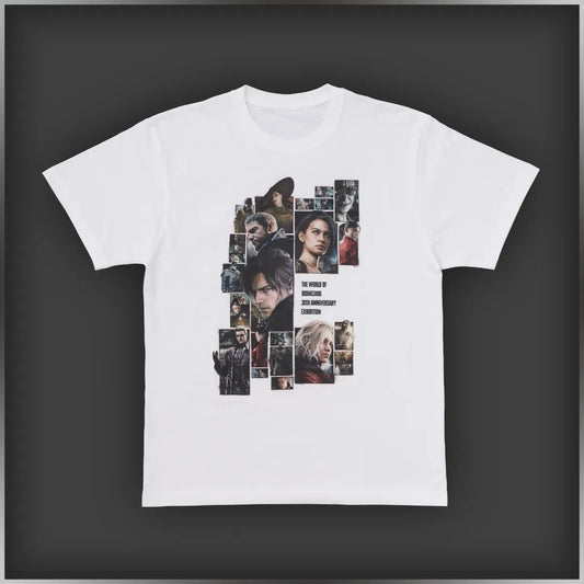 Exhibition Key Visual T-Shirt White | The World of Resident Evil 30th Anniversary Exhibition