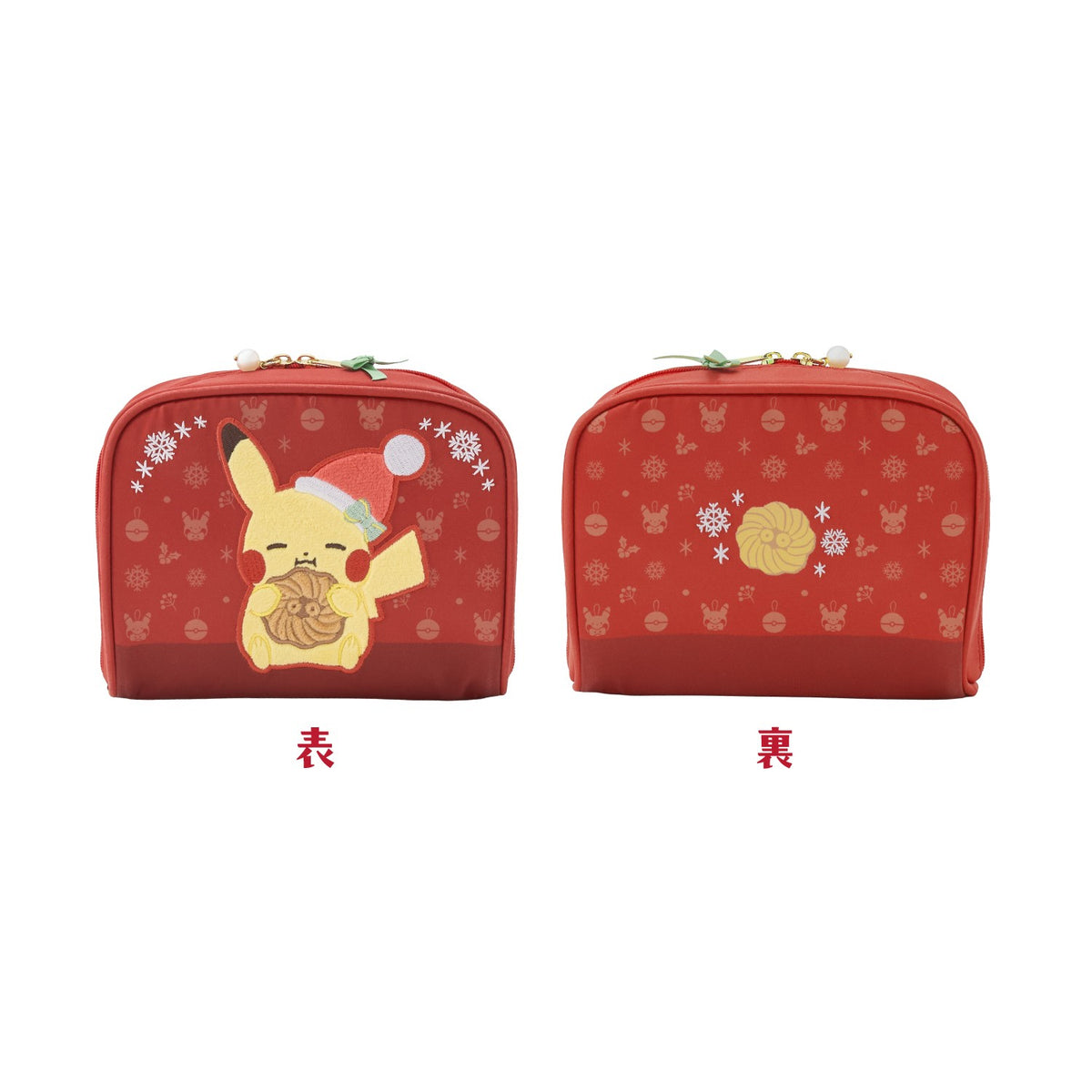 Pouch Christmas JunbiChu! | Pokemon Center Japan