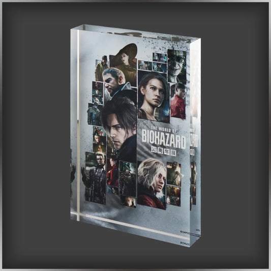 Exhibition Key Visual Acrylic Block | The World of Resident Evil 30th Anniversary Exhibition
