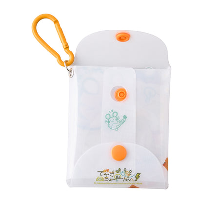 Clear Case with Carabiner Stick Together Give Me Electricity! | Pokémon Center Japan