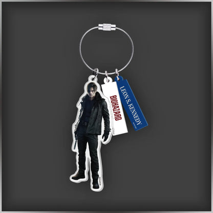 Acrylic Keychain (7 types) Biohazard 30th Anniversary Exhibition | THE WORLD OF BIOHAZARD Exhibition Shop