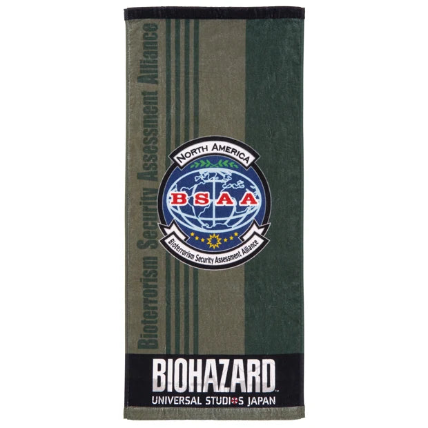 BSAA Face Towel BIOHAZARD requiem: The Dive | Universal Studios Japan