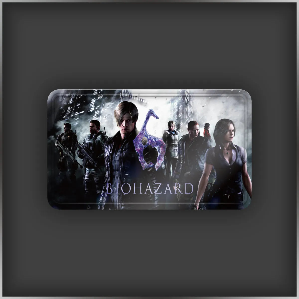 CM Plate (14 types) Biohazard 30th Anniversary Exhibition | THE WORLD OF BIOHAZARD Exhibition Shop