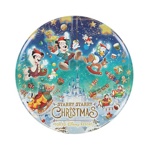 Can Badge Disney Christmas 2026 Mickey & Friends | Tokyo Disneyland & Tokyo DisneySea