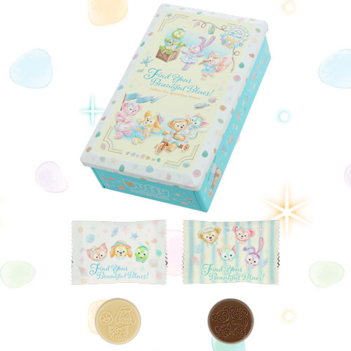 Official Tokyo DisneySea exclusive merchandise from the Duffy and Friends 'Find Your Beautiful Blues' collection.
